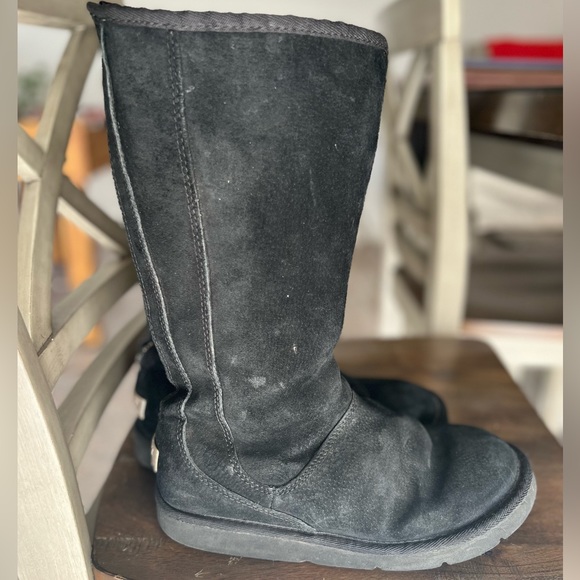 UGG Knightsbridge Back Variegated Zip Boots Uggs - Picture 3 of 13